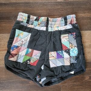 Sea NY Tilia Patchwork Quilted Shorts in Multi